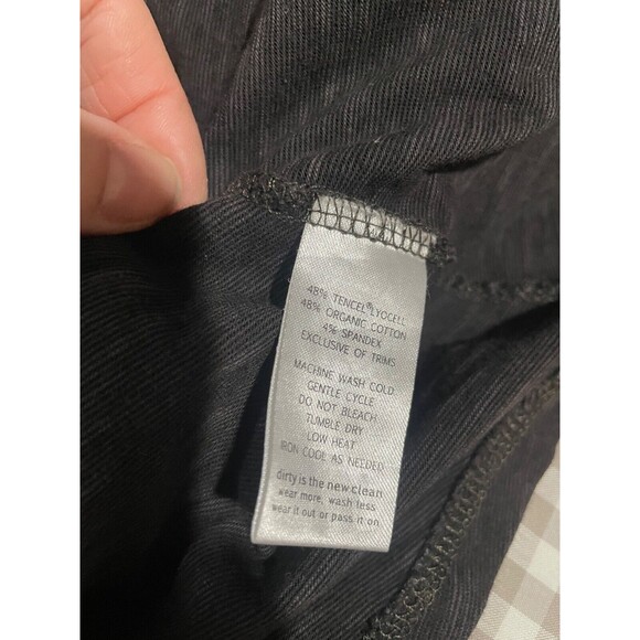 Horny Toad Women’s Rosalinda Dress size M Black Knit Organic Cotton Lyocell - Picture 6 of 7